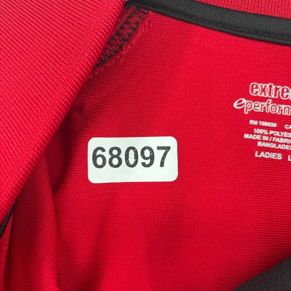 KELLER WILLIAMS Shirt Womens L Golf Polo Real Estate Agent Employee Red - Picture 11 of 11